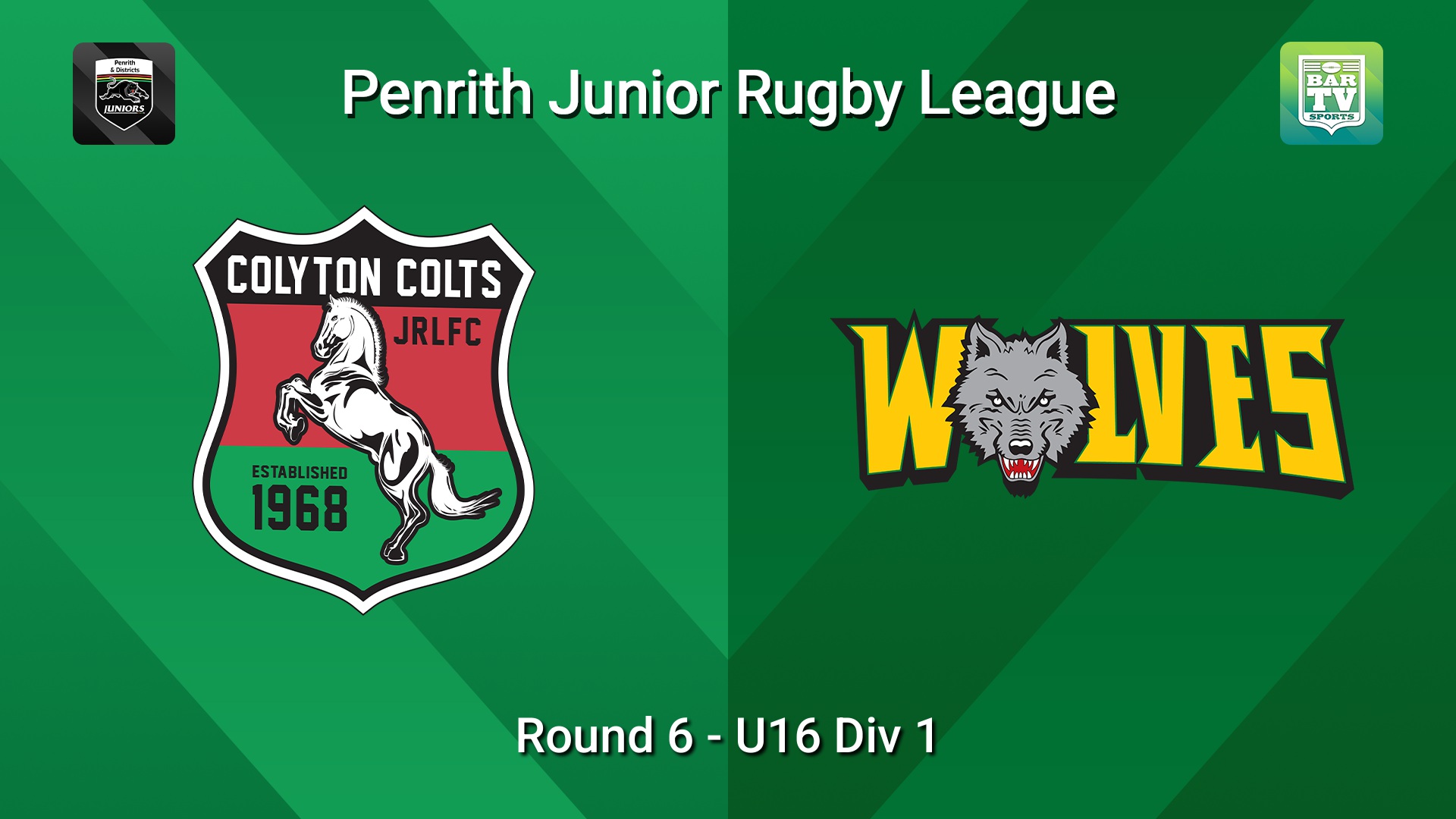 260530-video-Penrith & District Junior Rugby League Round 6 - U16 Div 1 - Colyton v Windsor Wolves Slate Image