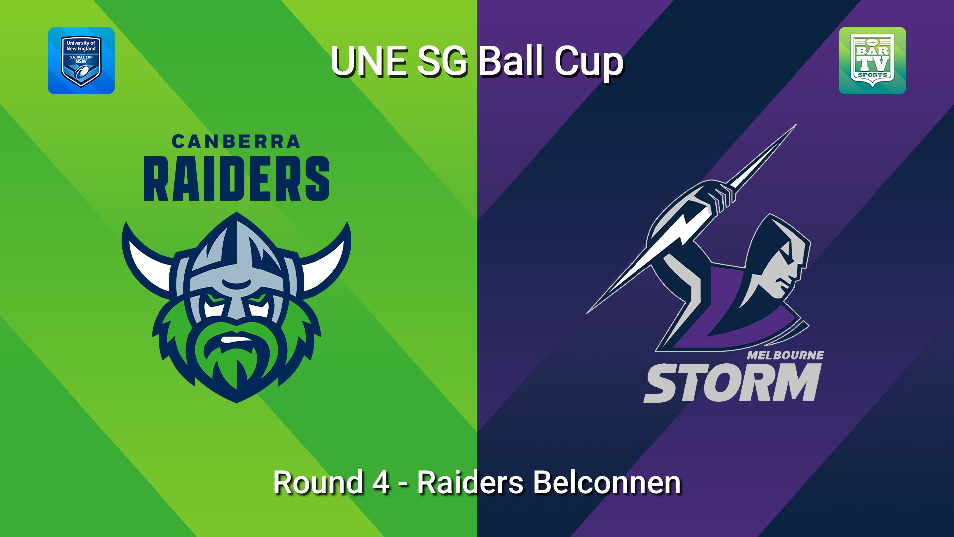 260301-video-UNE SG Ball Cup Round 4 - Canberra Raiders v Melbourne Storm Minigame Slate Image