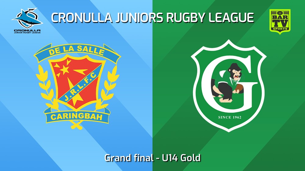 250831-video-Cronulla Juniors Grand final - U14 Gold - De La Salle v Gymea Gorillas Slate Image