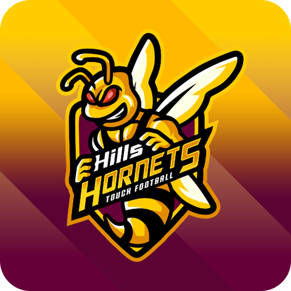Hills Hornets Touch Logo