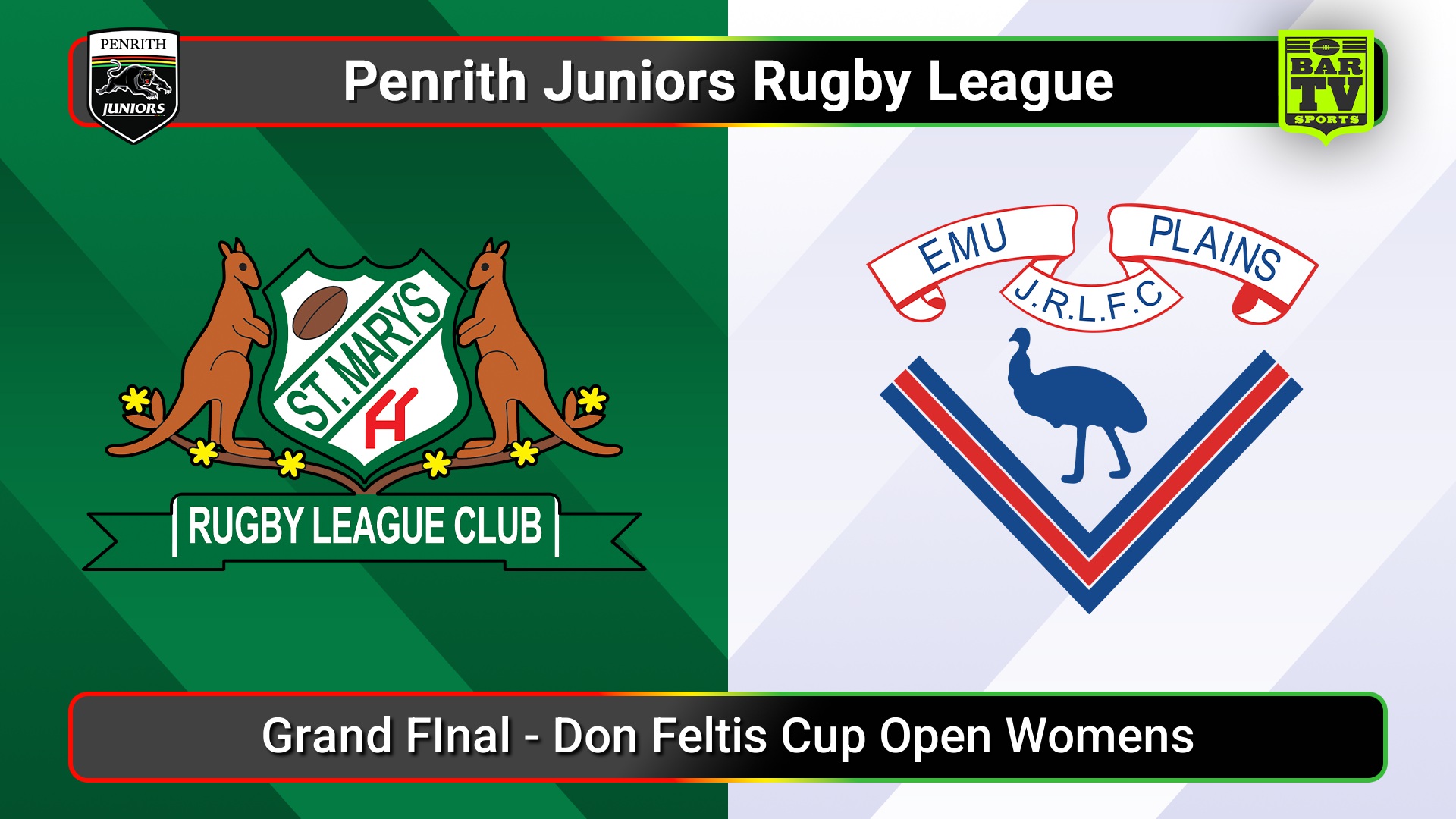 250907-video-Penrith & District Junior Rugby League Grand FInal - Don Feltis Cup Open Womens - St Marys v Emu Plains Slate Image