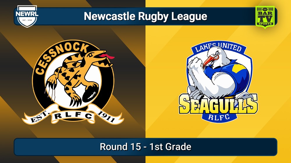 250726-video-Newcastle RL Round 15 - 1st Grade - Cessnock Goannas v Lakes United Seagulls Slate Image