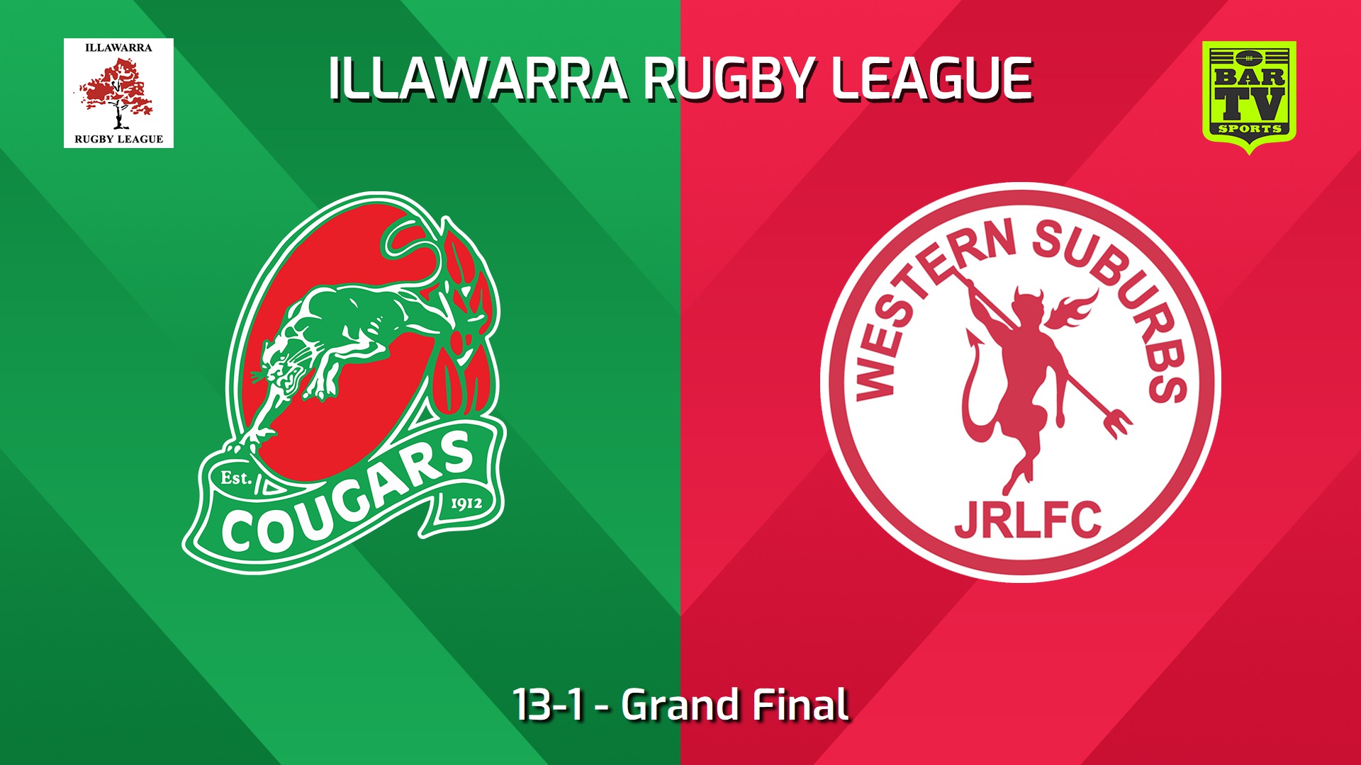 240907-video-Illawarra Rugby League Juniors Grand Final - 13-1 - Corrimal Cougars v Western Suburbs Devils JRL Slate Image