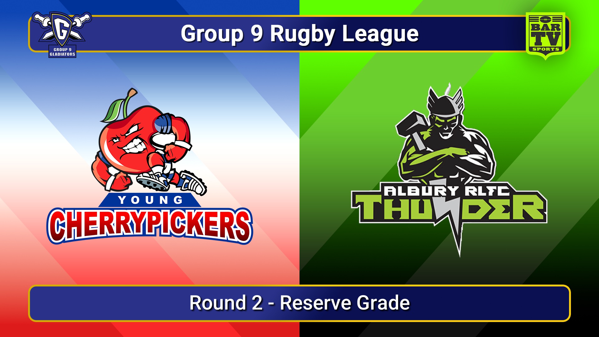 250426-video-Group 9 RL Round 2 - Reserve Grade - Young Cherrypickers v Albury Thunder Slate Image