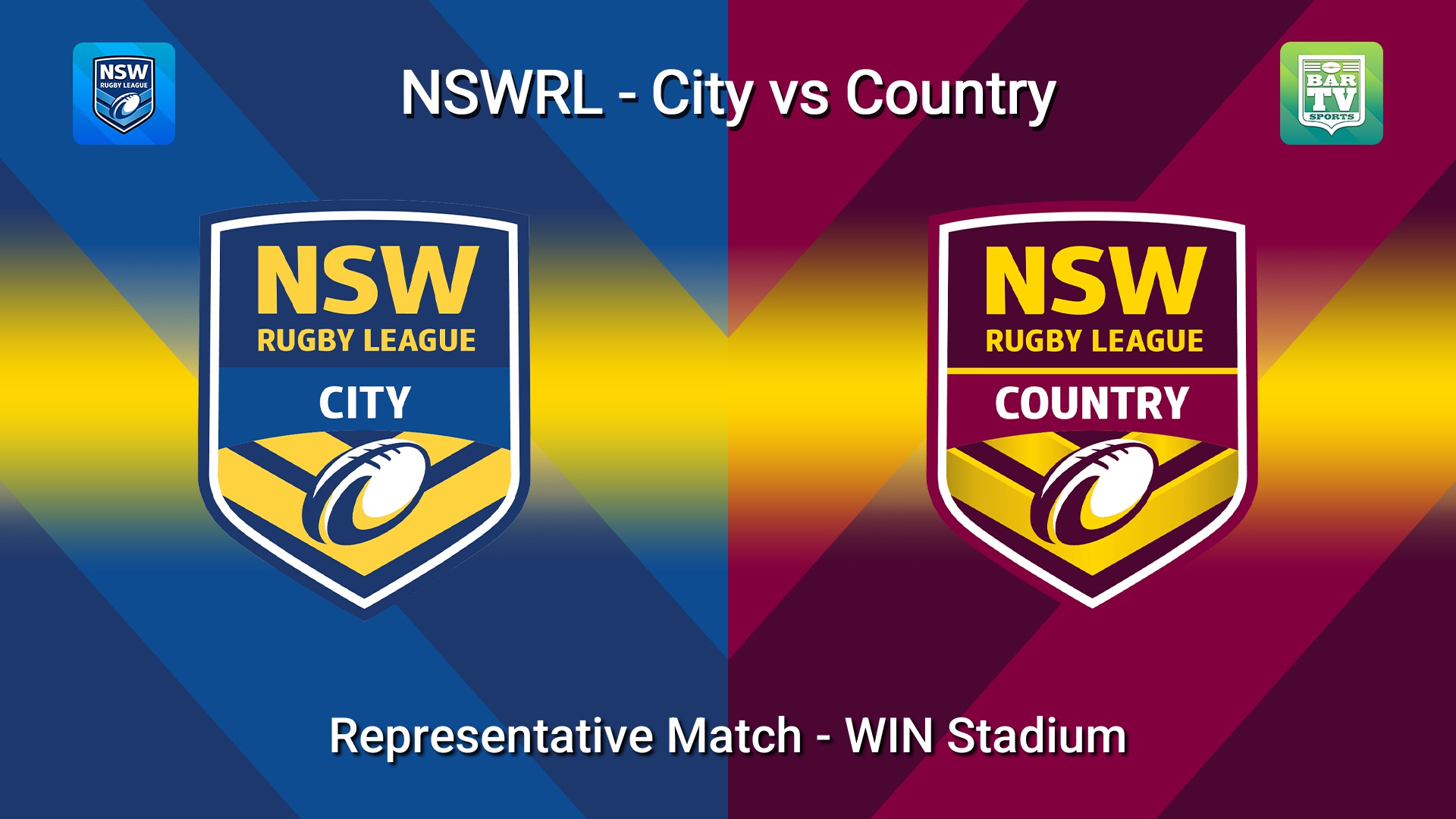 260517-video-NSWRL Country v City Representative Match - Under 19's Women's - NSWRL City v NSWRL Country Slate Image