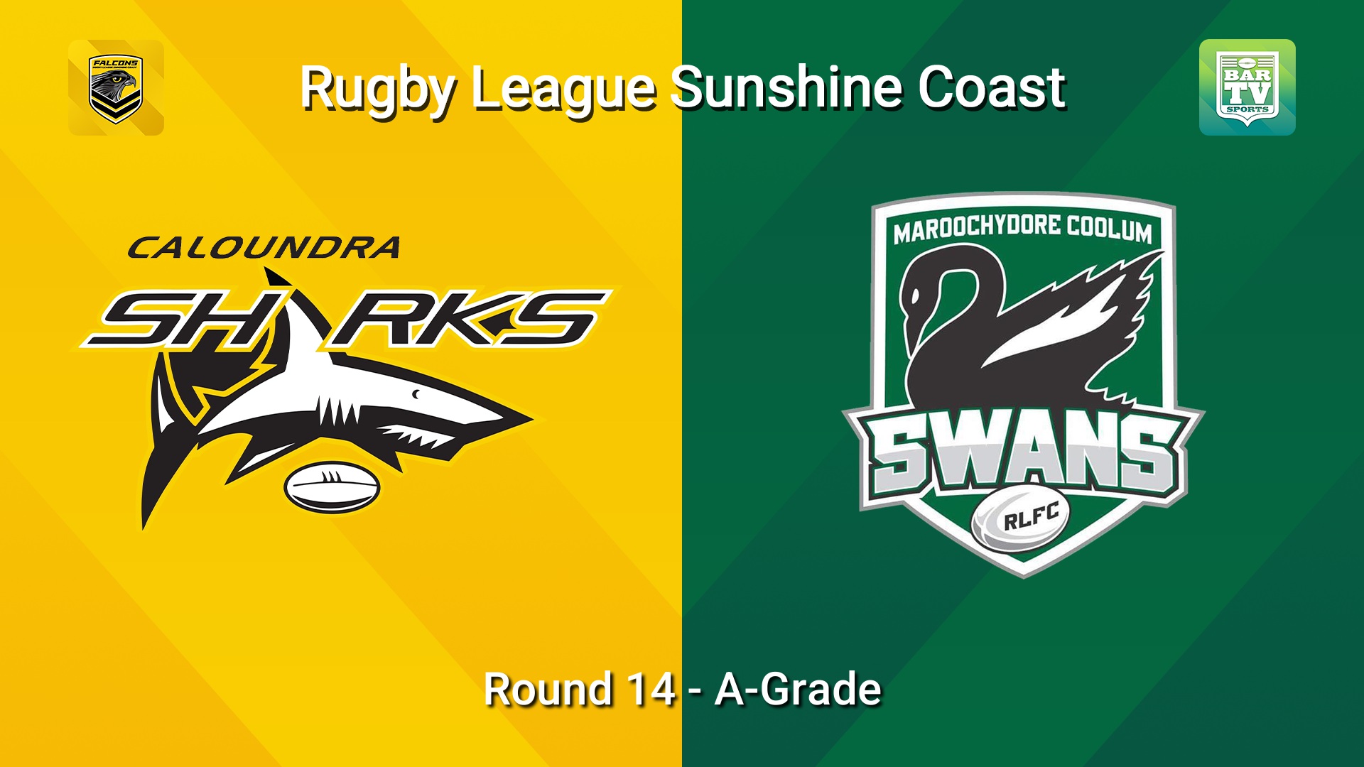 260718-video-Sunshine Coast RL Round 14 - A-Grade - Caloundra Sharks v Maroochydore Swans Slate Image