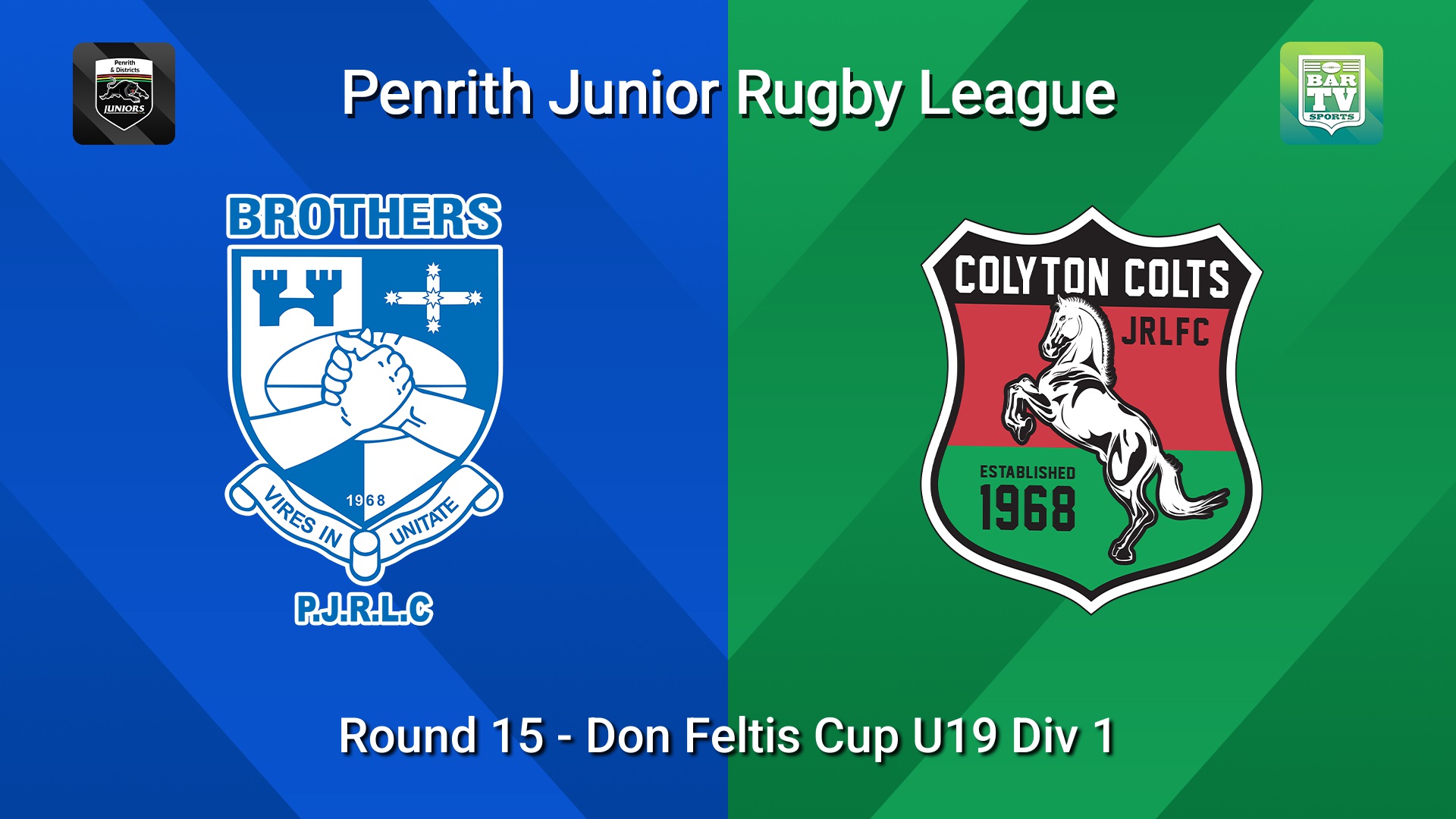 260816-video-Penrith & District Junior Rugby League Round 15 - Don Feltis Cup U19 Div 1 - Brothers v Colyton Slate Image