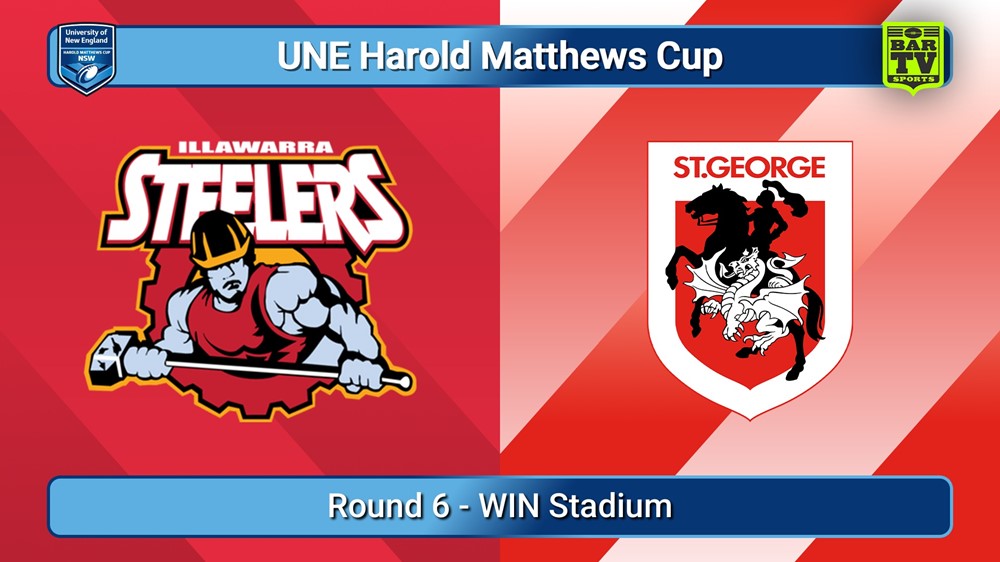 250308-video-UNE Harold Matthews Cup Round 6 - Illawarra Steelers v St George Dragons Slate Image