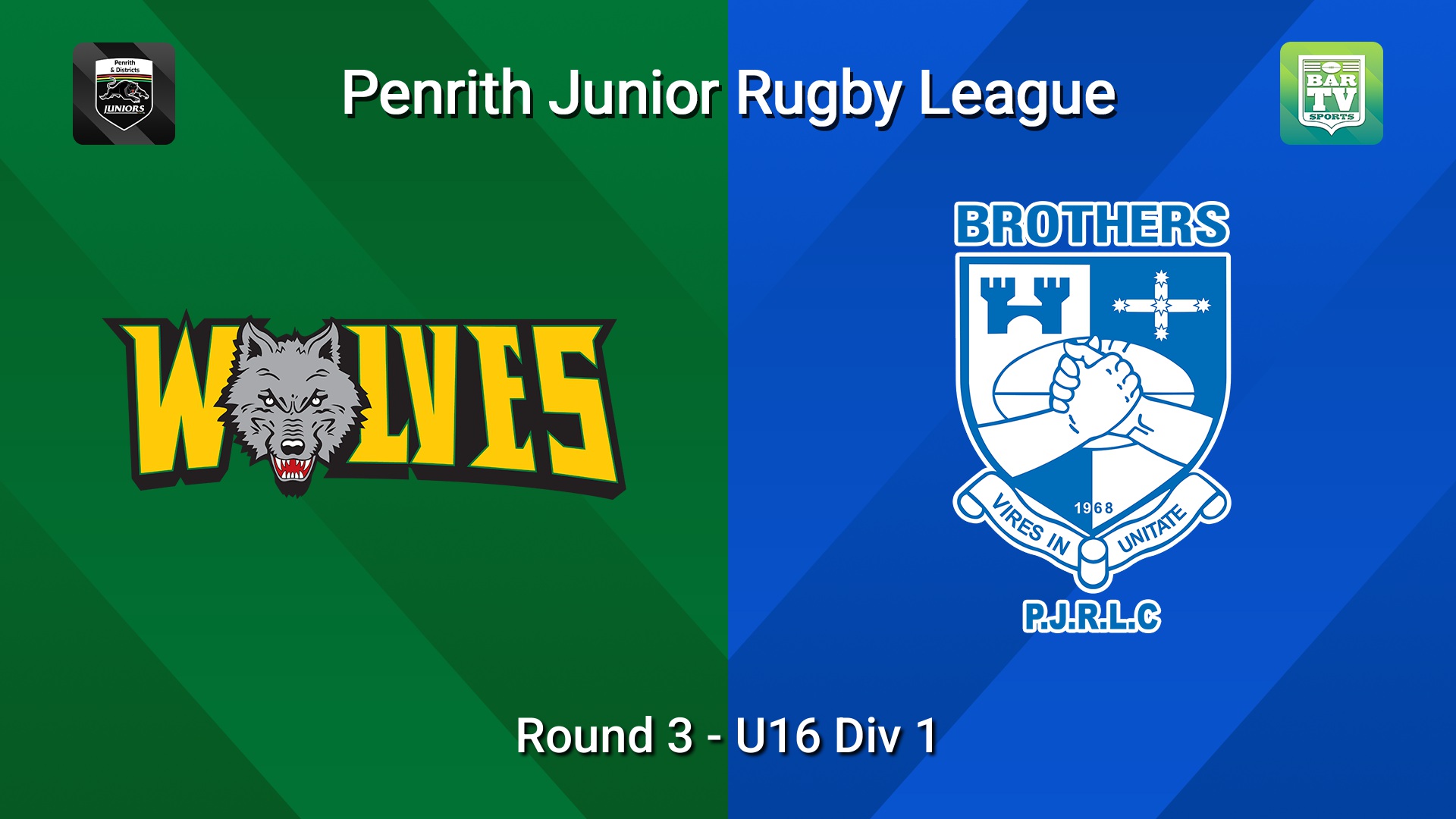 260509-video-Penrith & District Junior Rugby League Round 3 - U16 Div 1 - Windsor Wolves v Brothers Slate Image