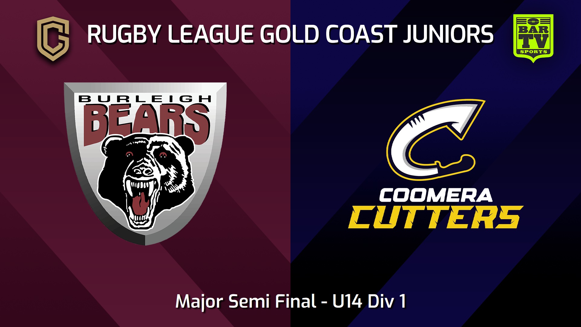 250830-video-Rugby League Gold Coast Juniors Major Semi Final - U14 Div 1 - Burleigh v Coomera Cutters Slate Image