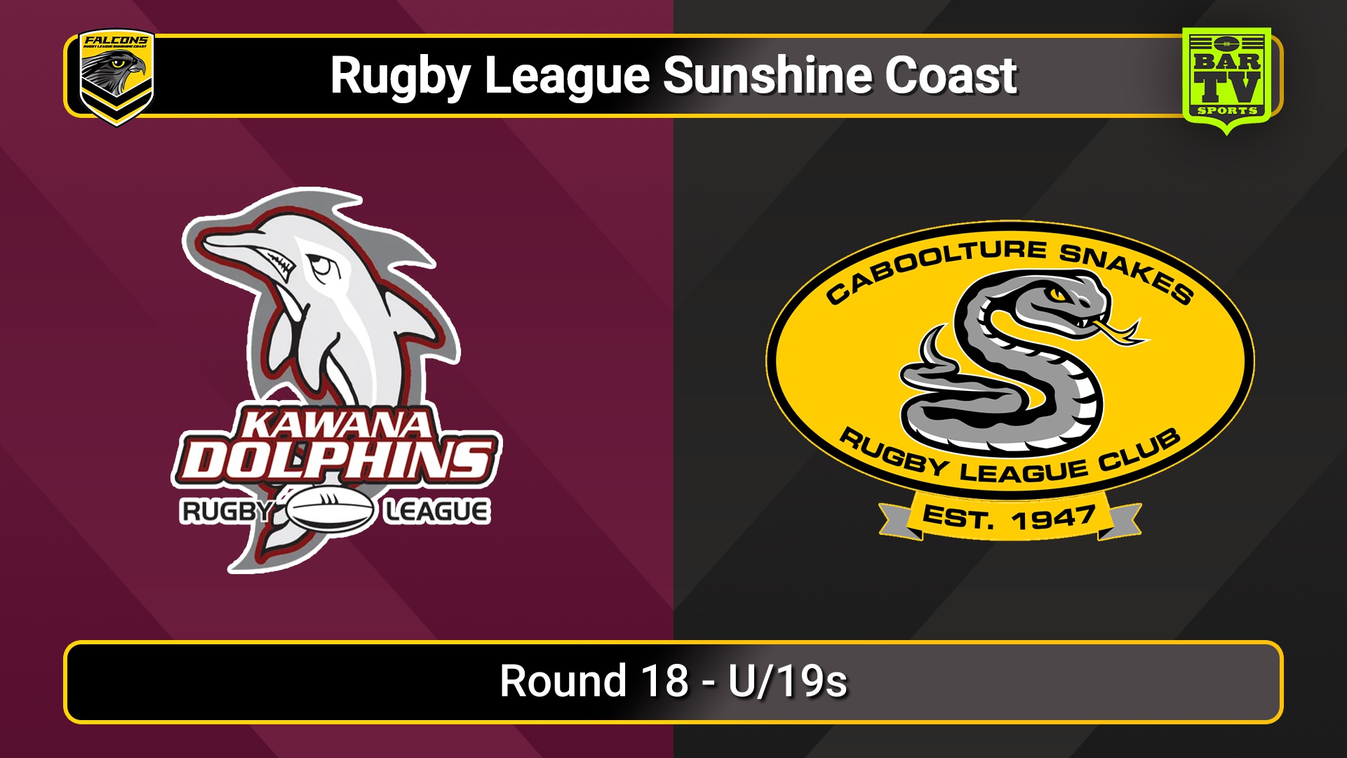 250816-video-Sunshine Coast RL Round 18 - U/19s - Kawana Dolphins v Caboolture Snakes Slate Image