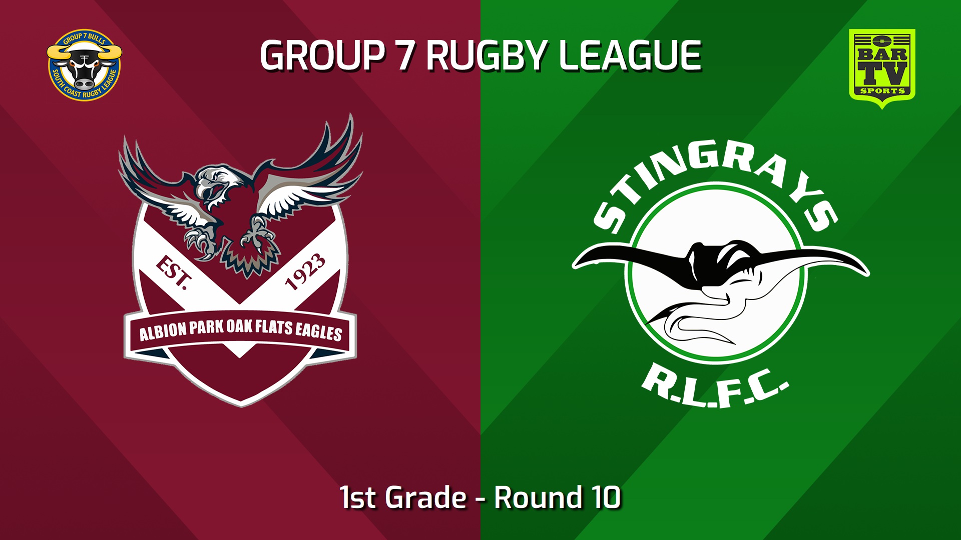 240616-video-South Coast Round 10 - 1st Grade - Albion Park Oak Flats Eagles v Stingrays of Shellharbour Slate Image