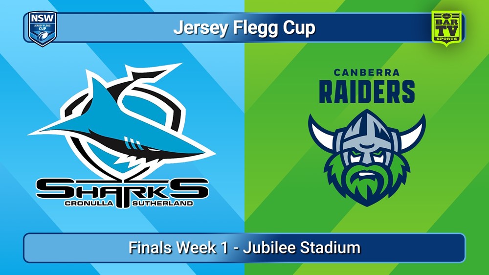 250906-video-Jersey Flegg Cup Finals Week 1 - Cronulla-Sutherland Sharks v Canberra Raiders Slate Image