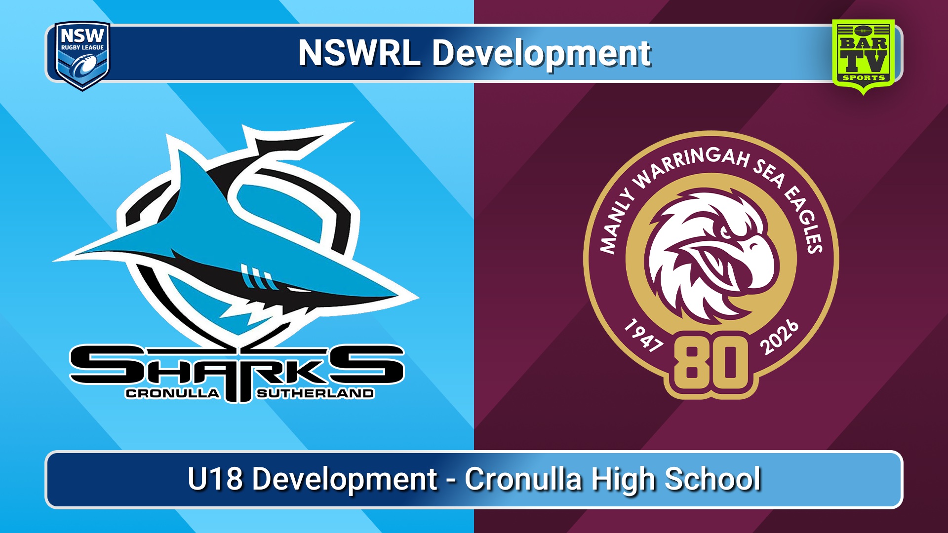 260307-video-NSWRL Development Trial Match - U18 Development - Cronulla-Sutherland Sharks v Manly Warringah Sea Eagles Minigame Slate Image