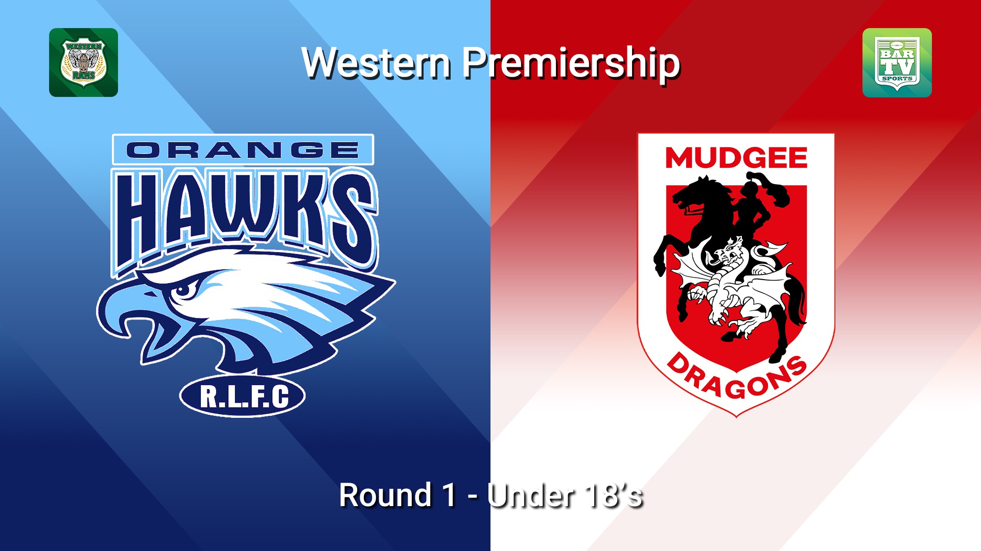 260419-video-Western Premiership Round 1 - Under 18’s - Orange Hawks v Mudgee Dragons Slate Image