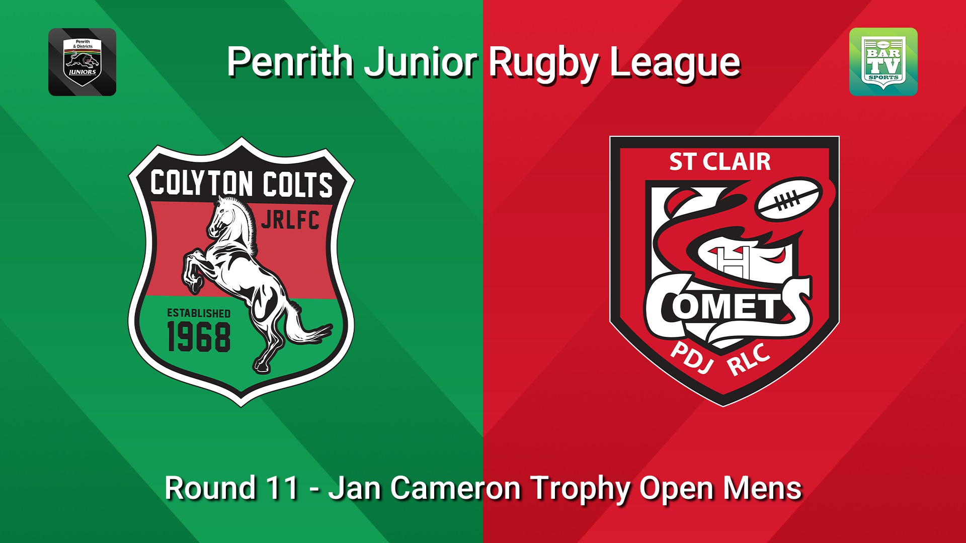 260704-video-Penrith & District Junior Rugby League Round 11 - Jan Cameron Trophy Open Mens - Colyton v St Clair Slate Image