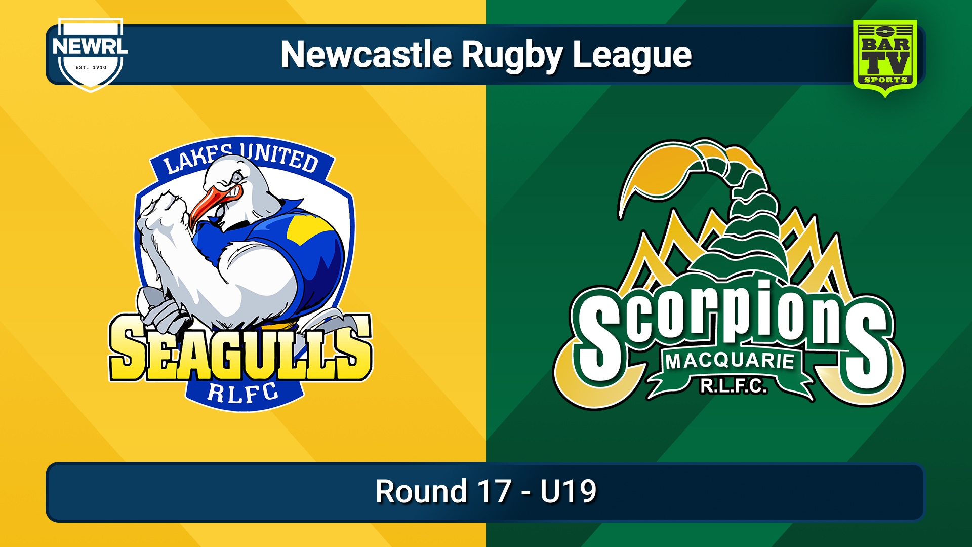 250816-video-Newcastle RL Round 17 - U19 - Lakes United Seagulls v Macquarie Scorpions Slate Image