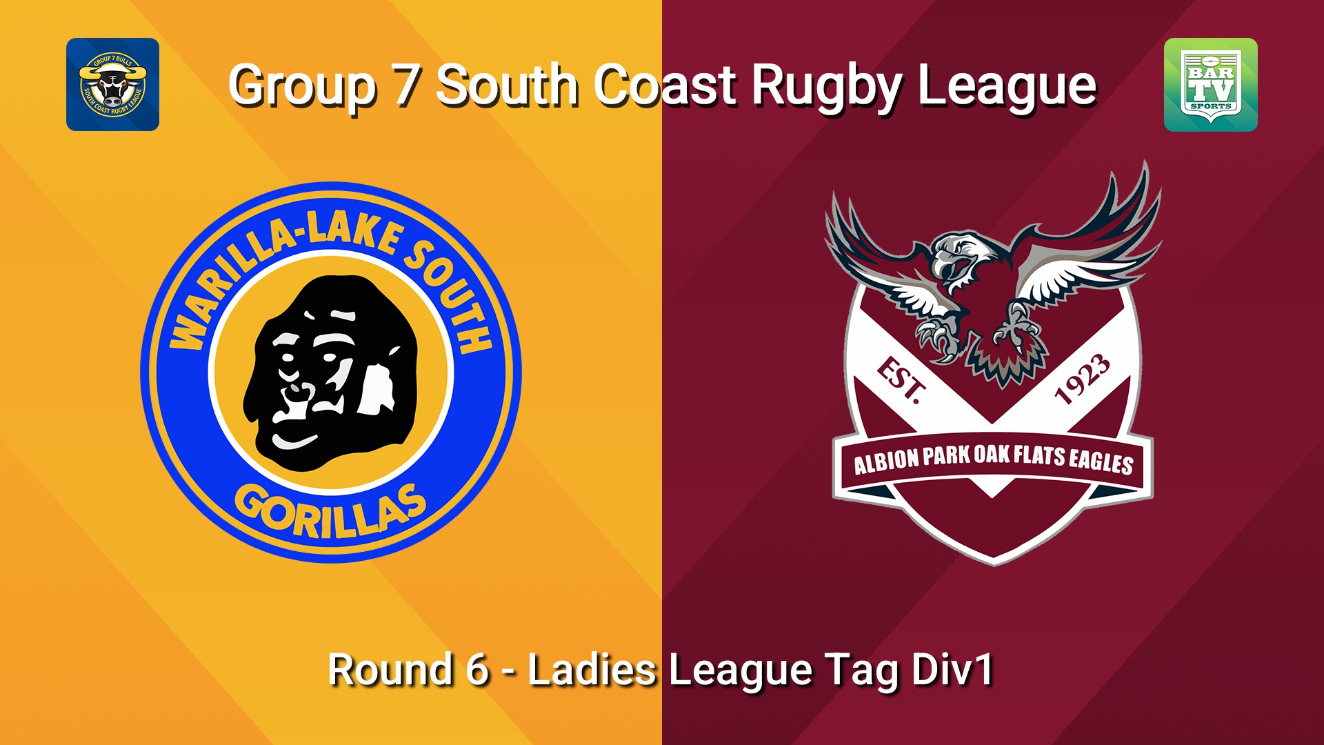 260524-video-South Coast Round 6 - Ladies League Tag Div1 - Warilla-Lake South v Albion Park Oak Flats Slate Image