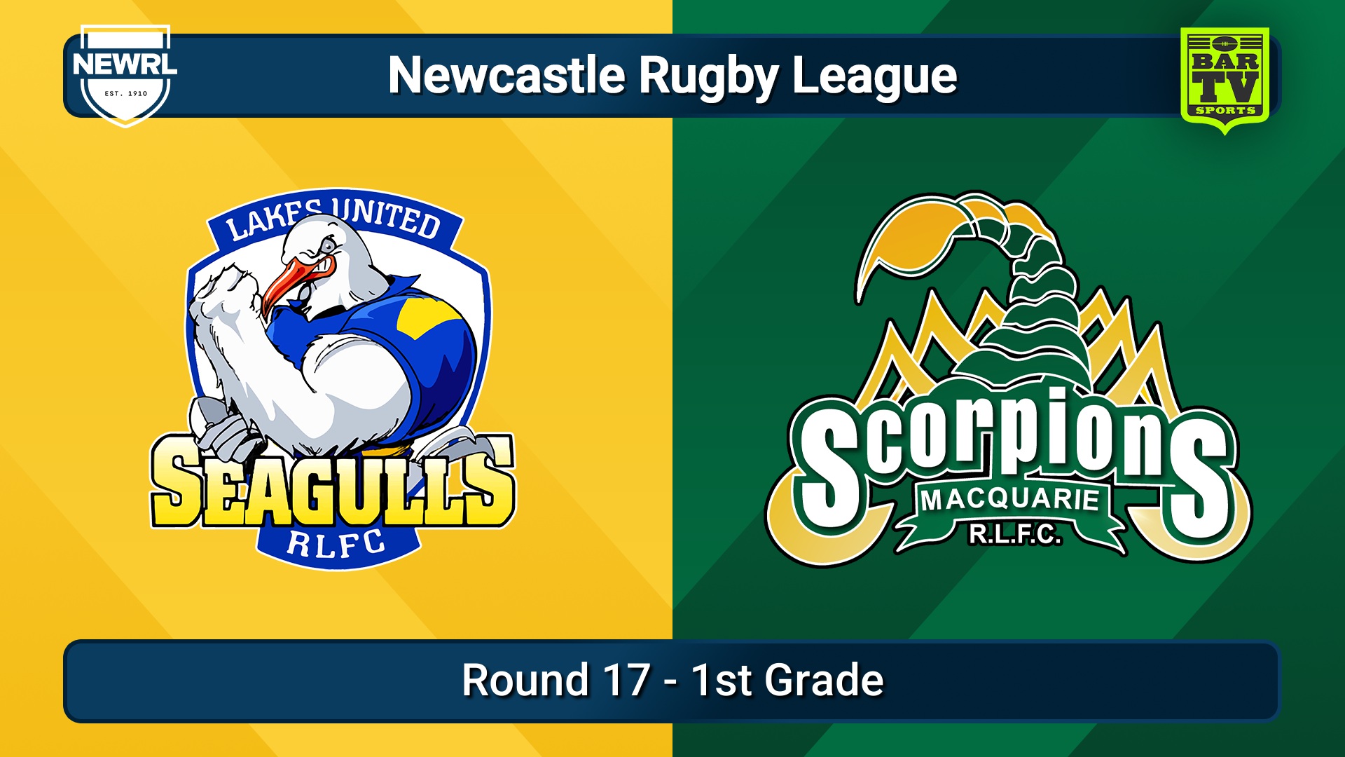 250816-video-Newcastle RL Round 17 - 1st Grade - Lakes United Seagulls v Macquarie Scorpions Slate Image