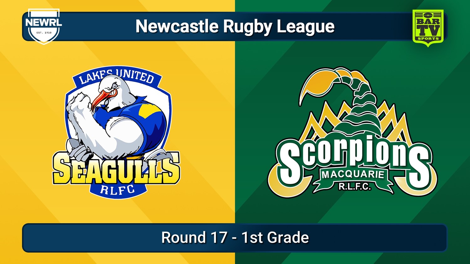 250816-video-Newcastle RL Round 17 - 1st Grade - Lakes United Seagulls v Macquarie Scorpions Slate Image