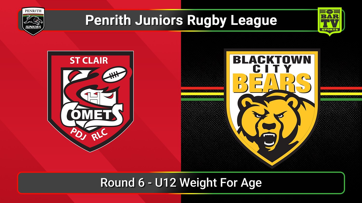 250720-video-Penrith & District Junior Rugby League Round 6 - U12 Weight For Age - St Clair v Blacktown City Slate Image