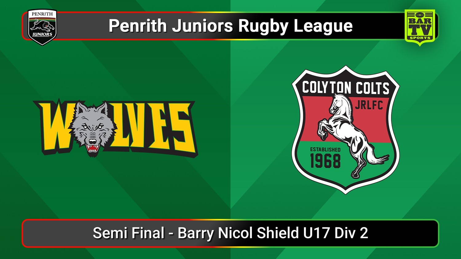 250816-video-Penrith & District Junior Rugby League Semi Final - Barry Nicol Shield U17 Div 2 - Windsor Wolves v Colyton Slate Image