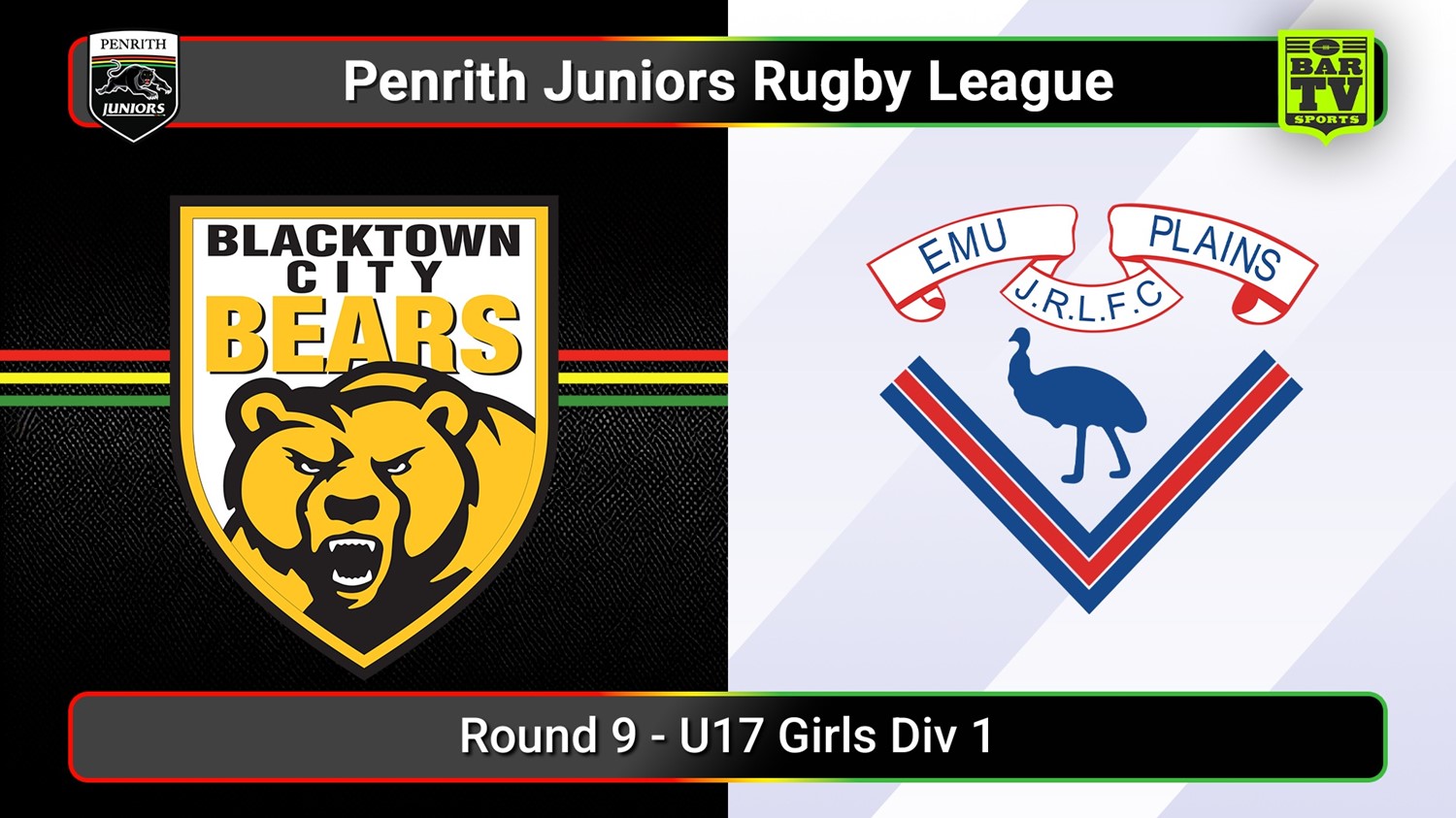 250620-video-Penrith & District Junior Rugby League Round 9 - U17 Girls Div 1 - Blacktown City v Emu Plains Slate Image