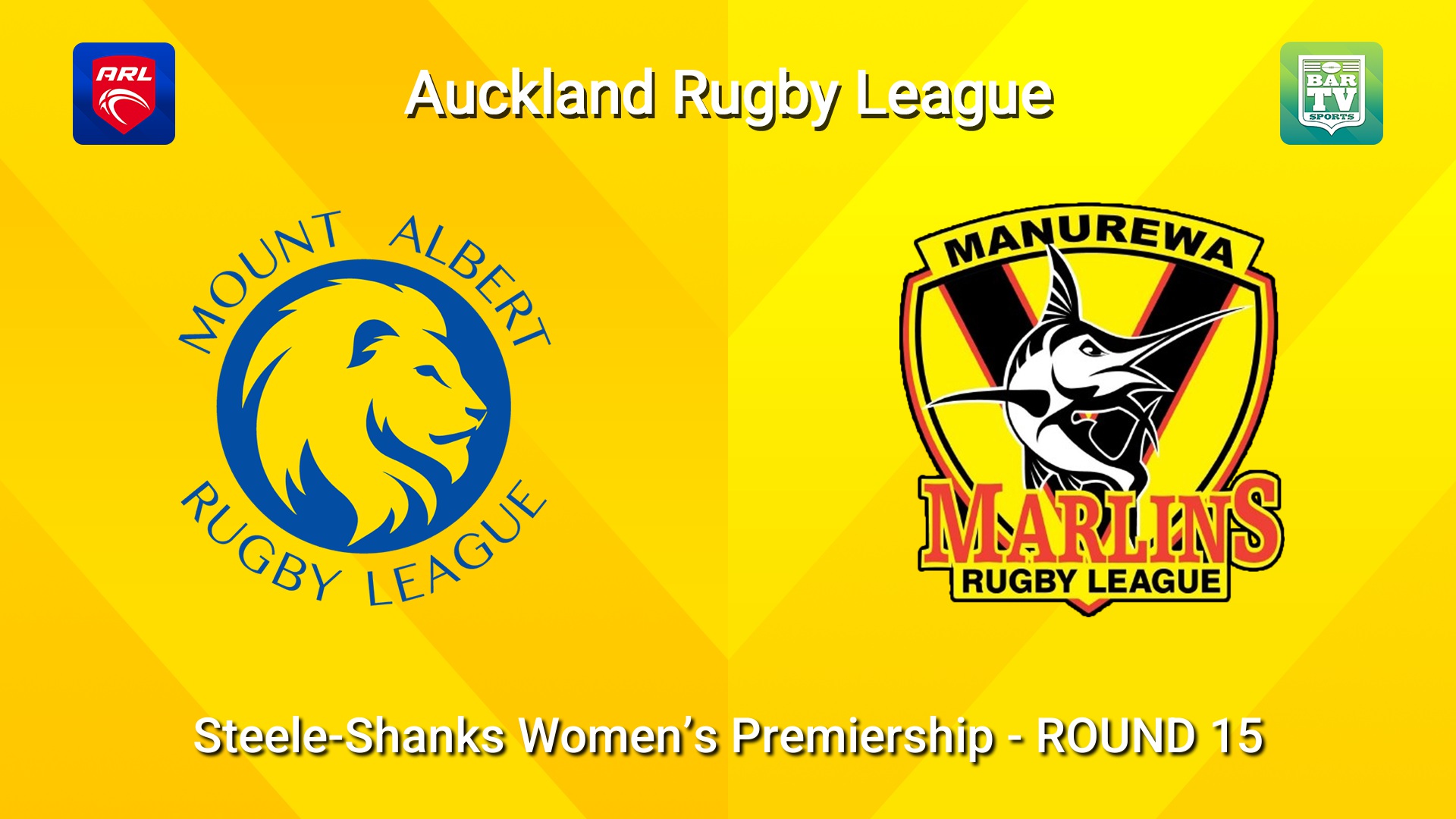 260801-video-Auckland RL ROUND 15 - Steele-Shanks Women’s Premiership - Mt Albert Lions v Manurewa Marlins Slate Image