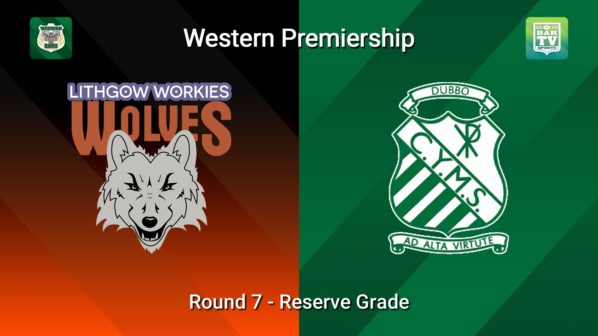 260531-video-Western Premiership Round 7 - Reserve Grade - Lithgow Workies Wolves v Dubbo CYMS Slate Image