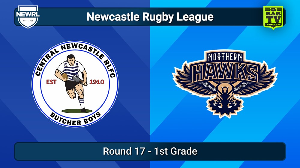 250816-video-Newcastle RL Round 17 - 1st Grade - Central Newcastle v Northern Hawks Slate Image