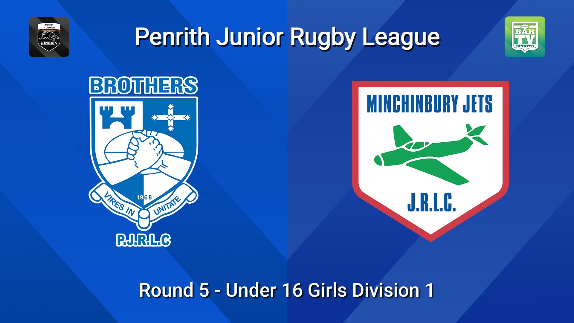 260523-video-Penrith & District Junior Rugby League Round 5 - Under 16 Girls Division 1 - Brothers v Minchinbury Slate Image