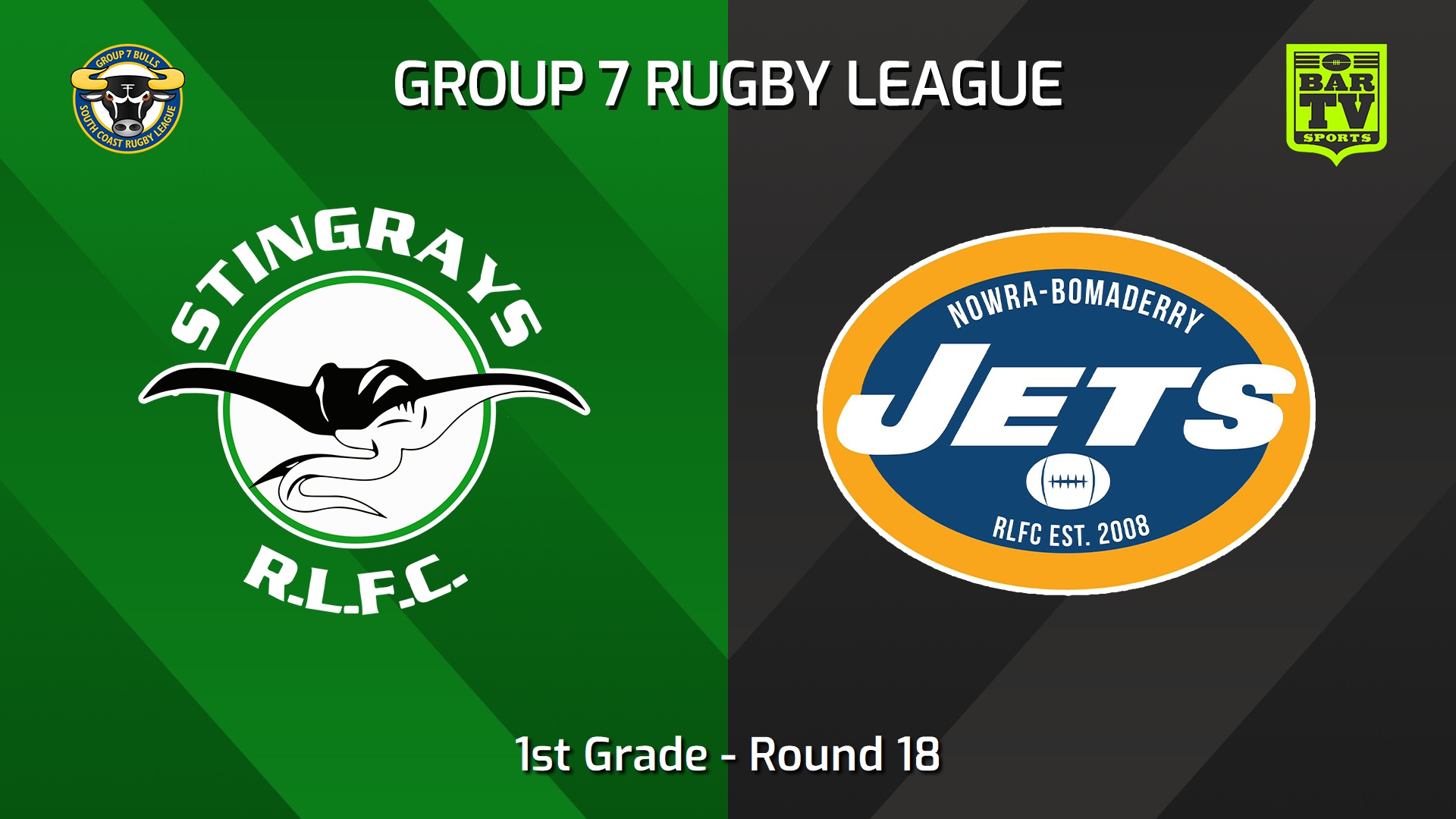 240818-video-South Coast Round 18 - 1st Grade - Stingrays of Shellharbour v Nowra-Bomaderry Jets Slate Image