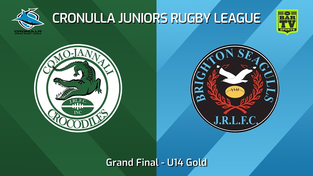 250831-video-Cronulla Juniors Grand Final - U14 Gold - Como Jannali Crocodiles v Brighton Seagulls Slate Image