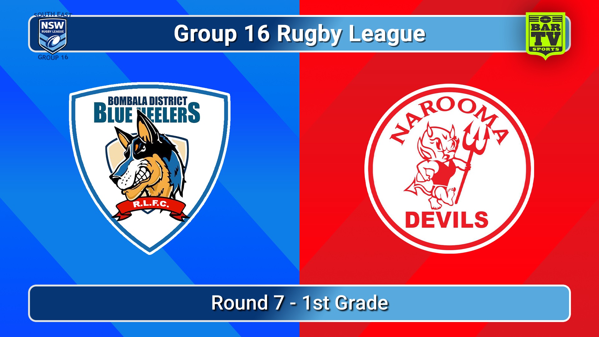 260613-video-Group 16 Rugby League  Round 7 - 1st Grade - Bombala Blue Heelers v Narooma Devils Slate Image