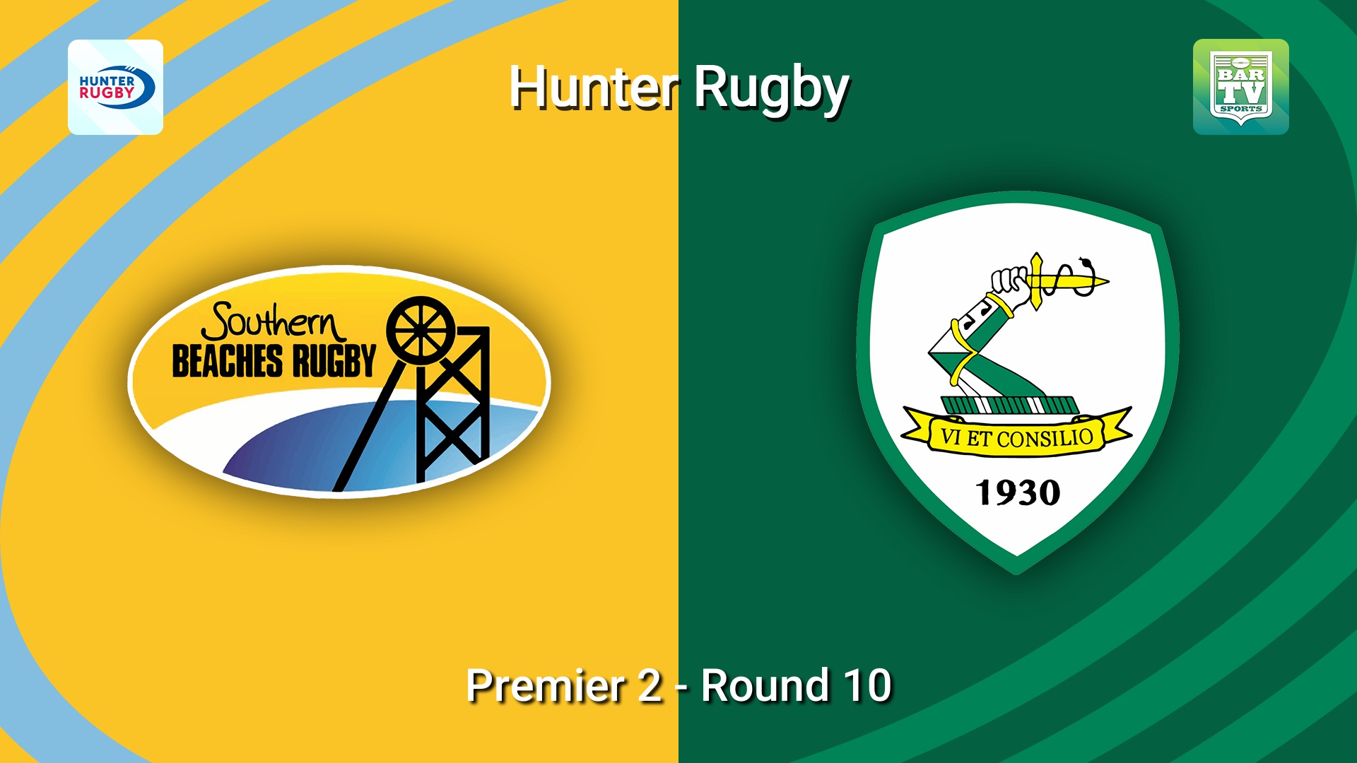 260627-video-Hunter Rugby Round 10 - Premier 2 - Southern Beaches v Merewether Carlton Slate Image