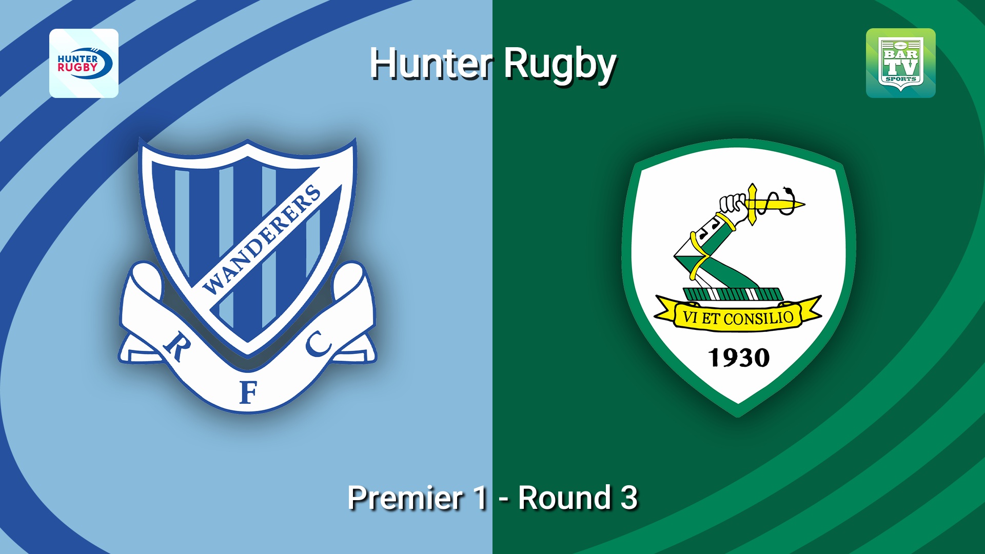 260425-video-Hunter Rugby Round 3 - Premier 1 - Wanderers v Merewether Carlton Slate Image