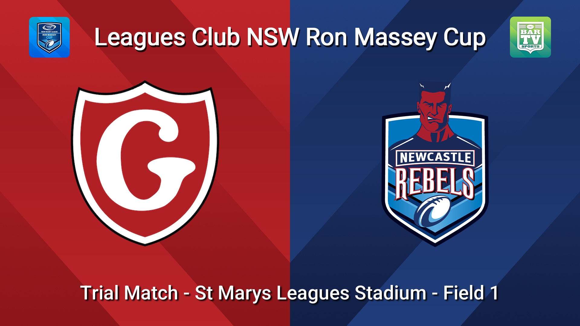 260221-video-Ron Massey Cup Trial Match - Glebe Dirty Reds v Newcastle Rebels Minigame Slate Image