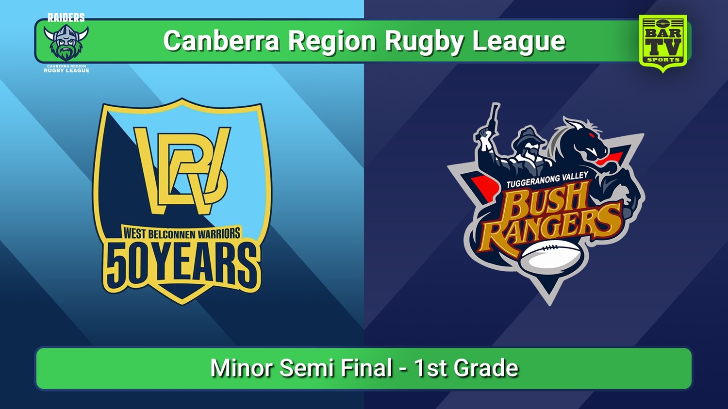 250831-video-Canberra Minor Semi Final - 1st Grade - West Belconnen Warriors v Tuggeranong Bushrangers Slate Image