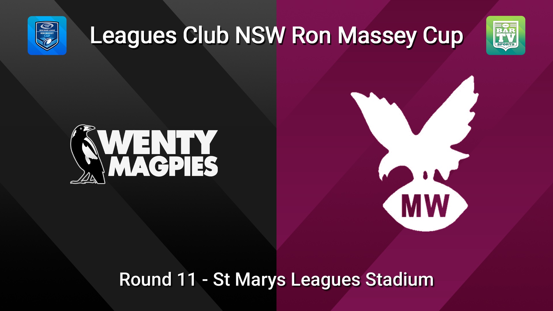 260620-video-Ron Massey Cup Round 11 - Wentworthville Magpies  v Manly Leagues Minigame Slate Image