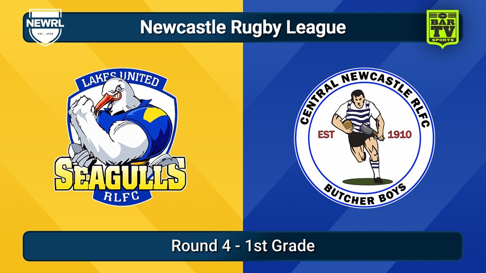 250813-video-Newcastle RL Round 4 - 1st Grade - Lakes United Seagulls v Central Newcastle Slate Image