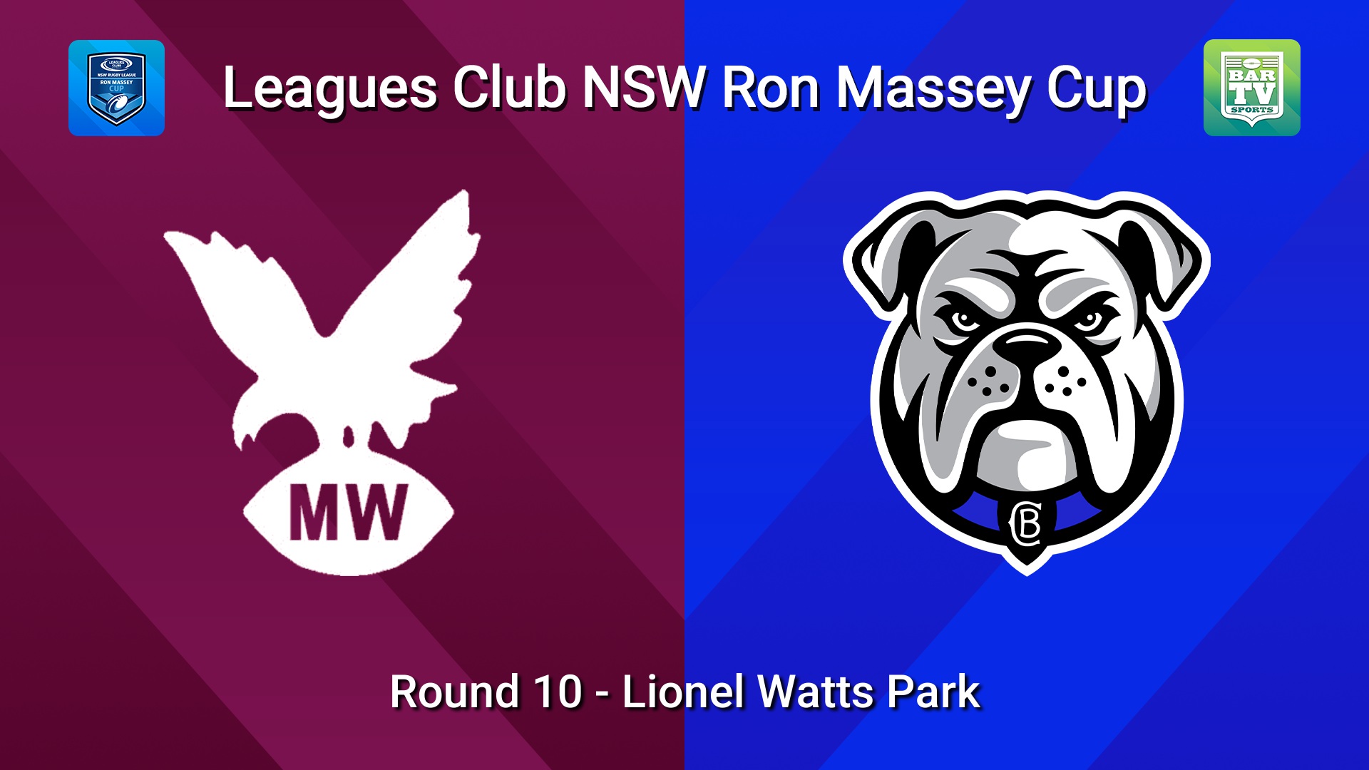 260614-video-Ron Massey Cup Round 10 - Manly Leagues v Canterbury-Bankstown Bulldogs Slate Image