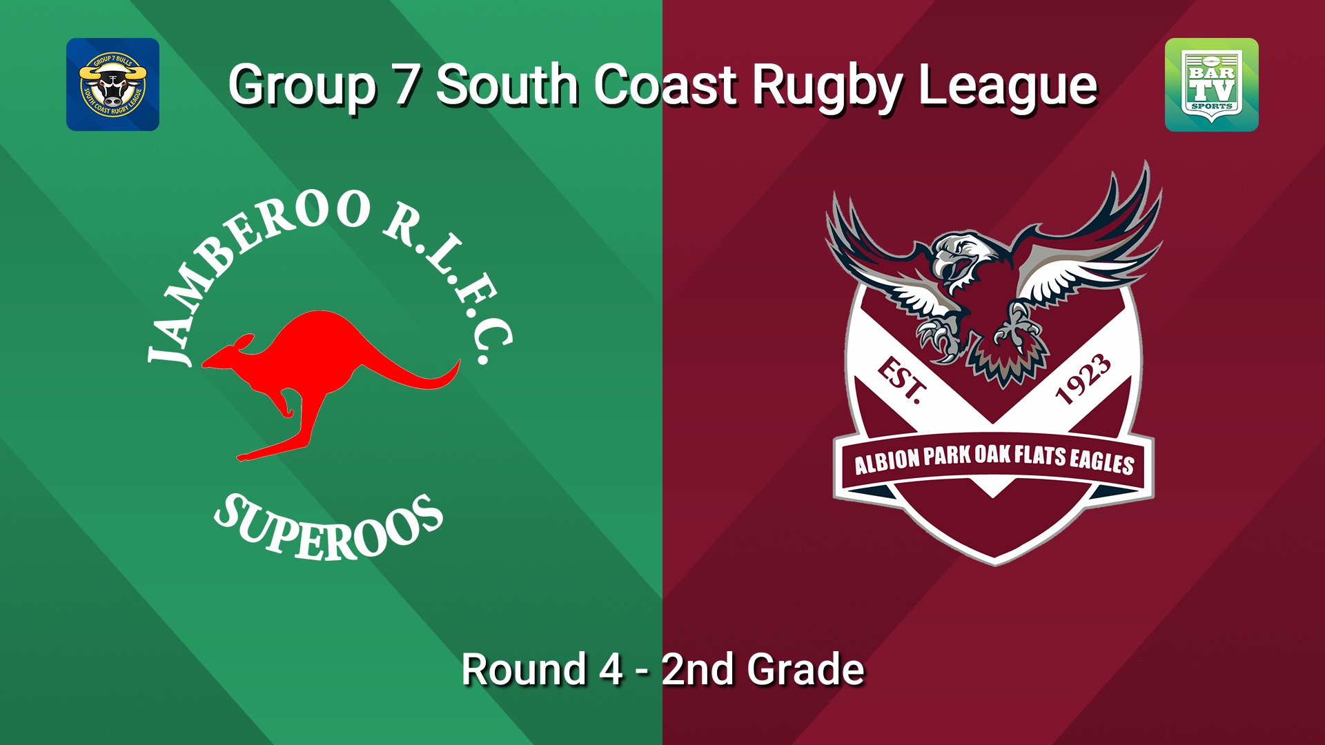 260510-video-South Coast Round 4 - 2nd Grade - Jamberoo Superoos v Albion Park Oak Flats Slate Image