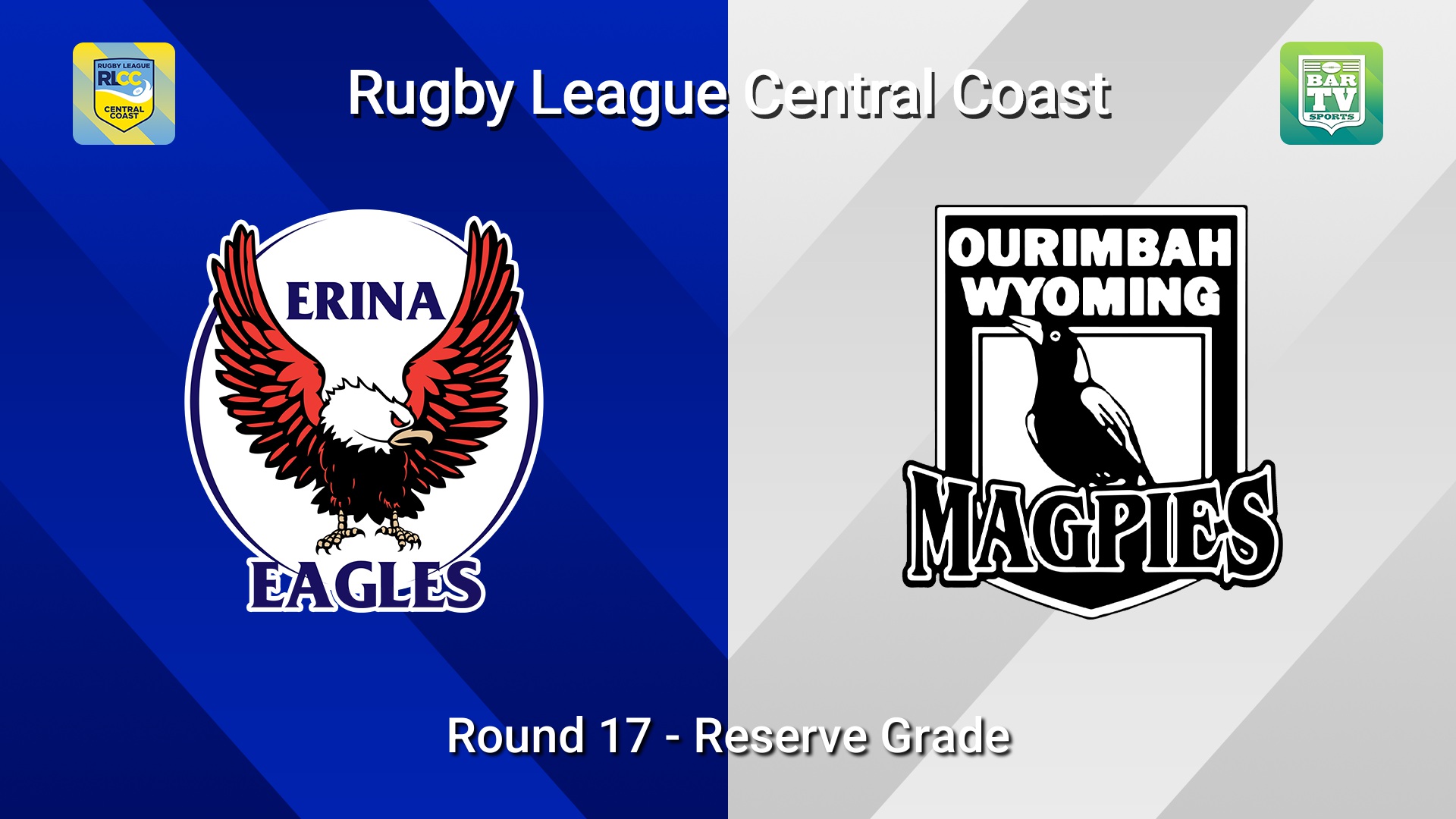 260816-video-RLCC Round 17 - Reserve Grade - Erina Eagles v Ourimbah Wyoming Magpies Slate Image
