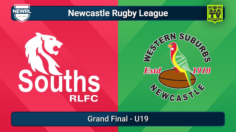 250921-video-Newcastle RL Grand Final - U19 - South Newcastle Lions v Western Suburbs Rosellas Slate Image