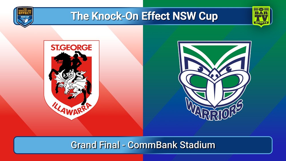 250928-video-The Knock-On Effect NSW Cup Grand Final - Dragons v New Zealand Warriors Slate Image