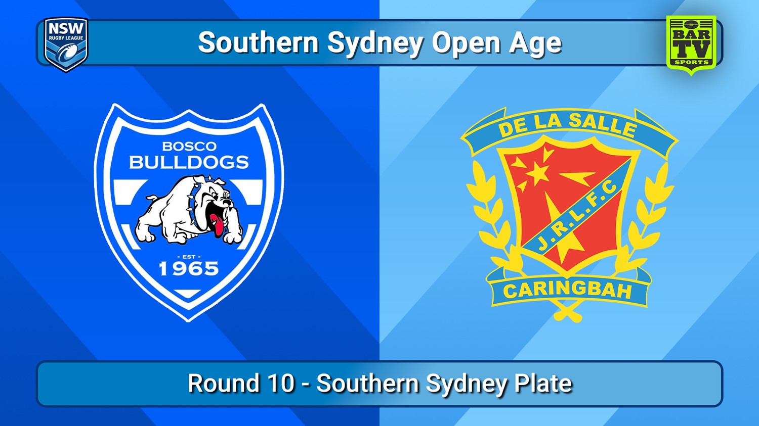 250621-video-S. Sydney Open Round 10 - Southern Sydney Plate - St John Bosco Bulldogs v De La Salle Slate Image
