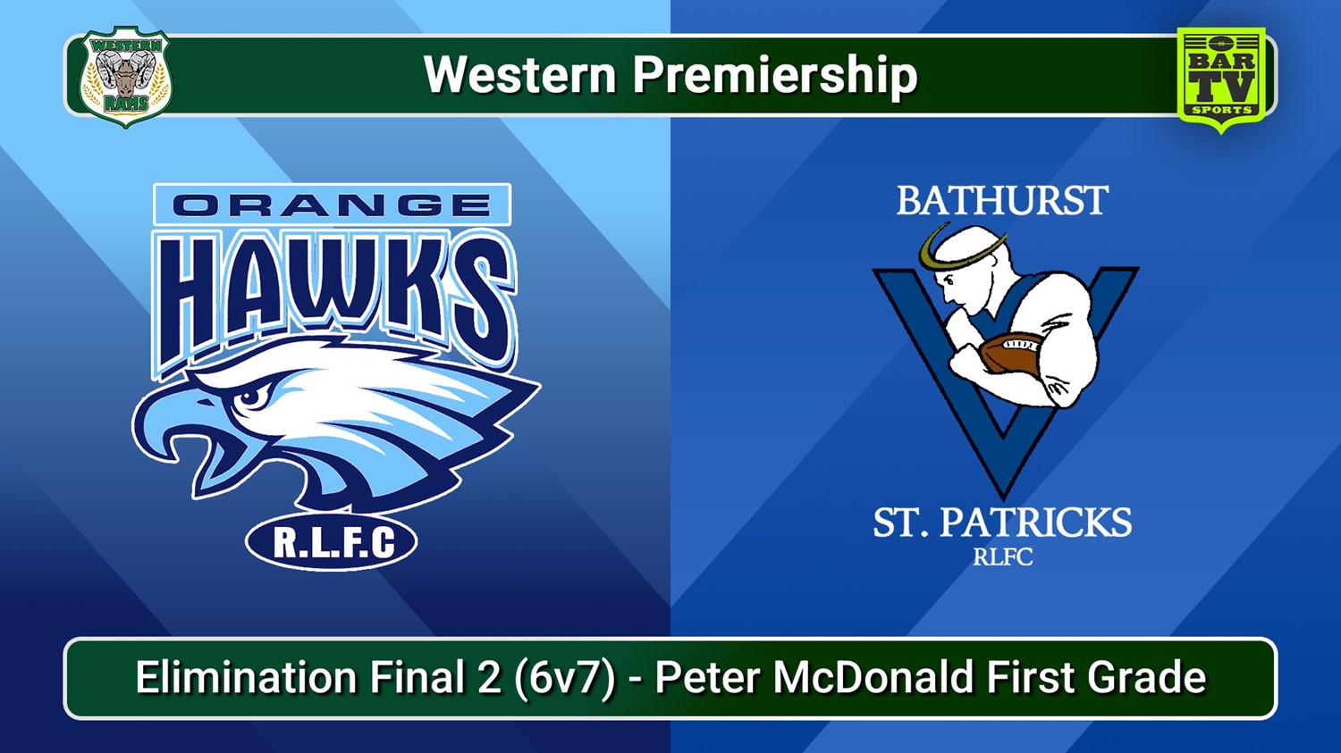 250816-video-Western Premiership Elimination Final 2 (6v7) - Peter McDonald First Grade - Orange Hawks v Bathurst St. Pats Slate Image