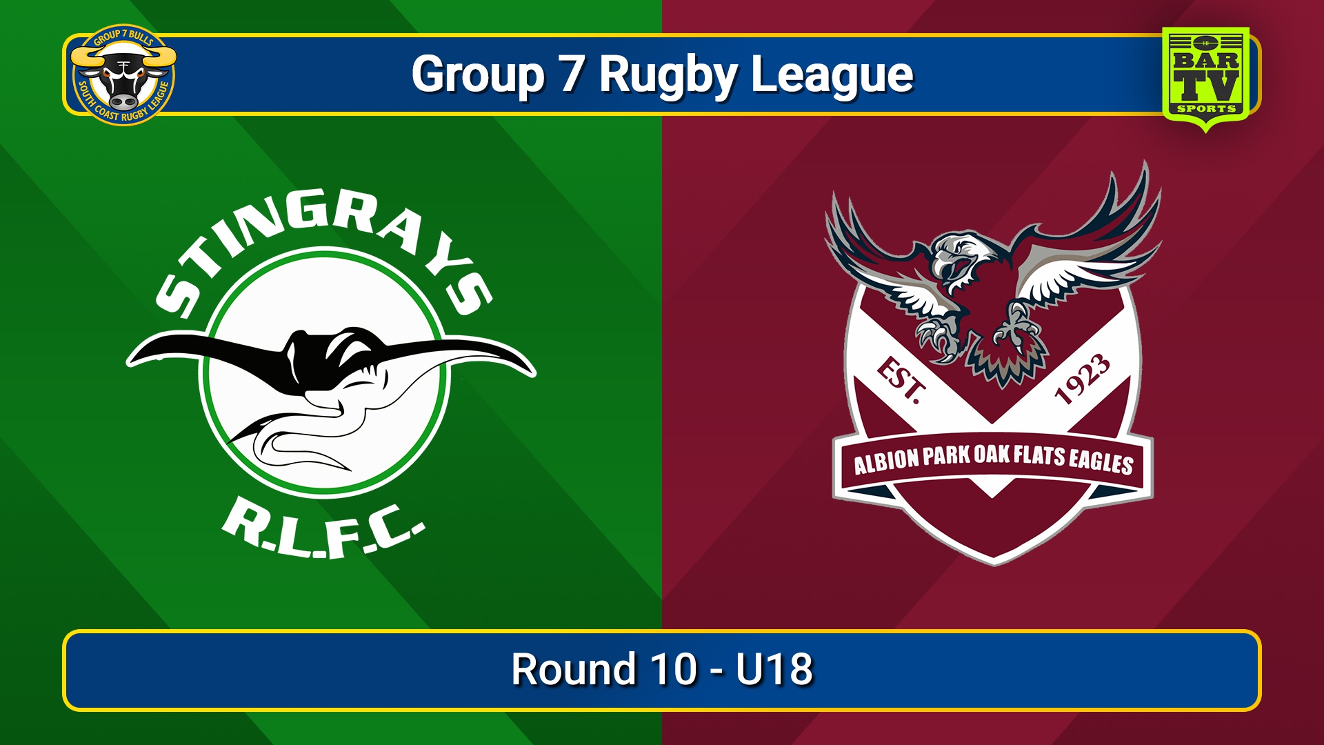 250622-video-South Coast Round 10 - U18 - Stingrays of Shellharbour v Albion Park Oak Flats Slate Image