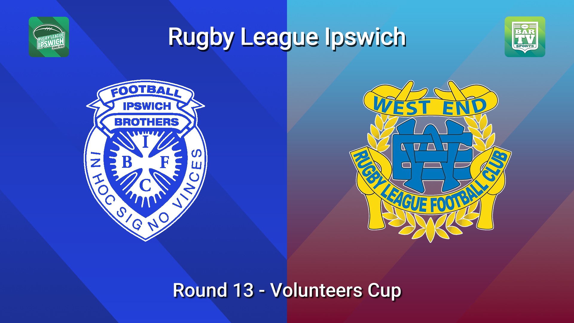 260712-video-Rugby League Ipswich Round 13 - Volunteers Cup - Brothers Ipswich v West End Slate Image