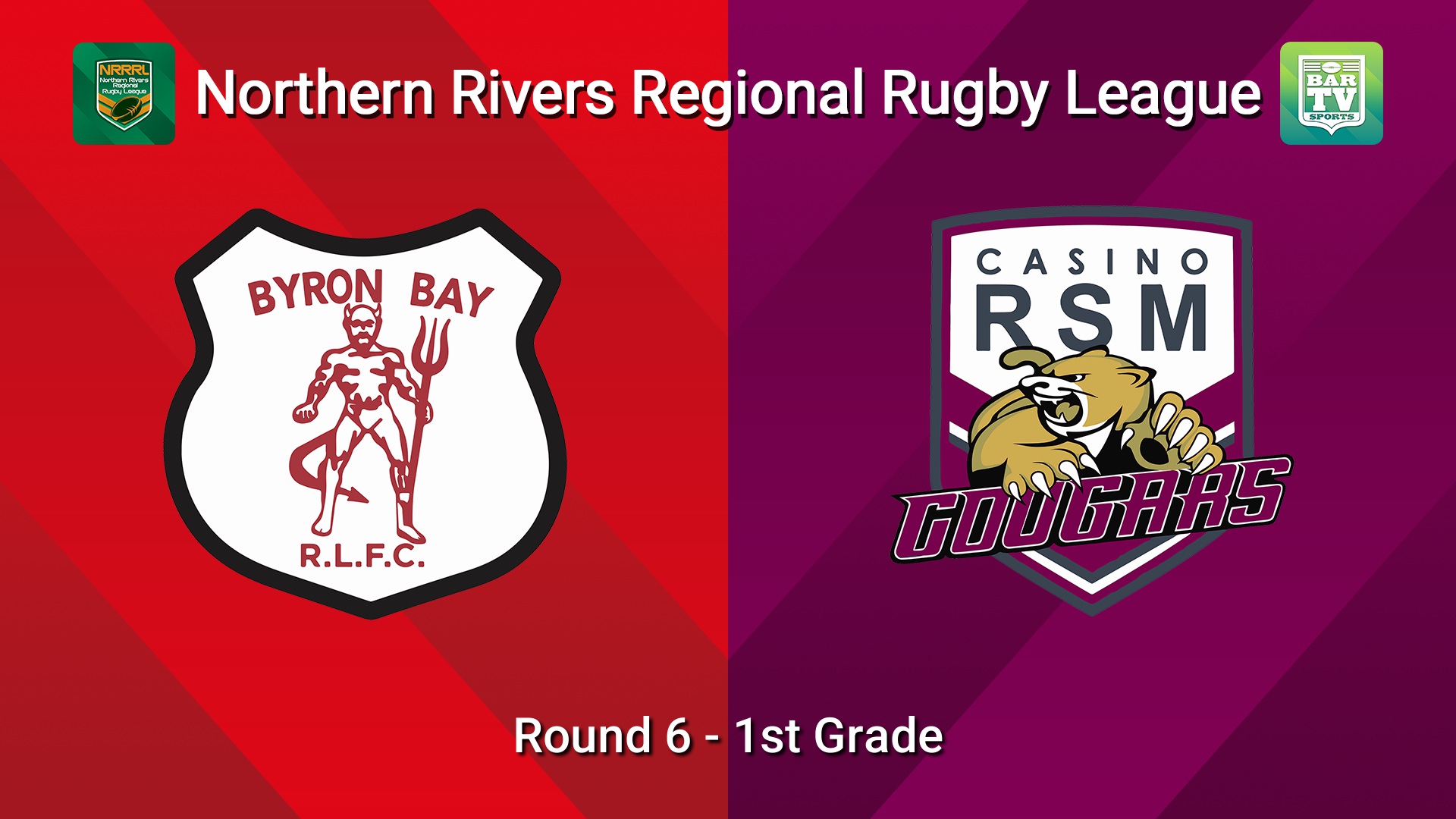 260524-video-Northern Rivers Round 6 - 1st Grade - Byron Bay Red Devils v Casino RSM Cougars Minigame Slate Image